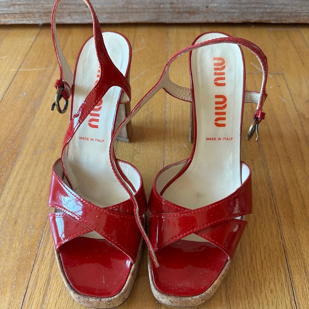 Miu Miu Red Heels